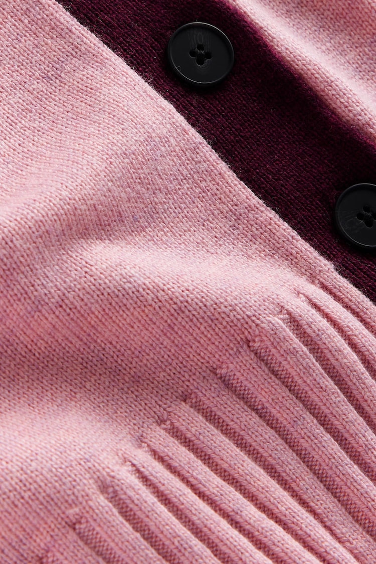 Boden Pink Zia Button Side Jumper - Image 6 of 6