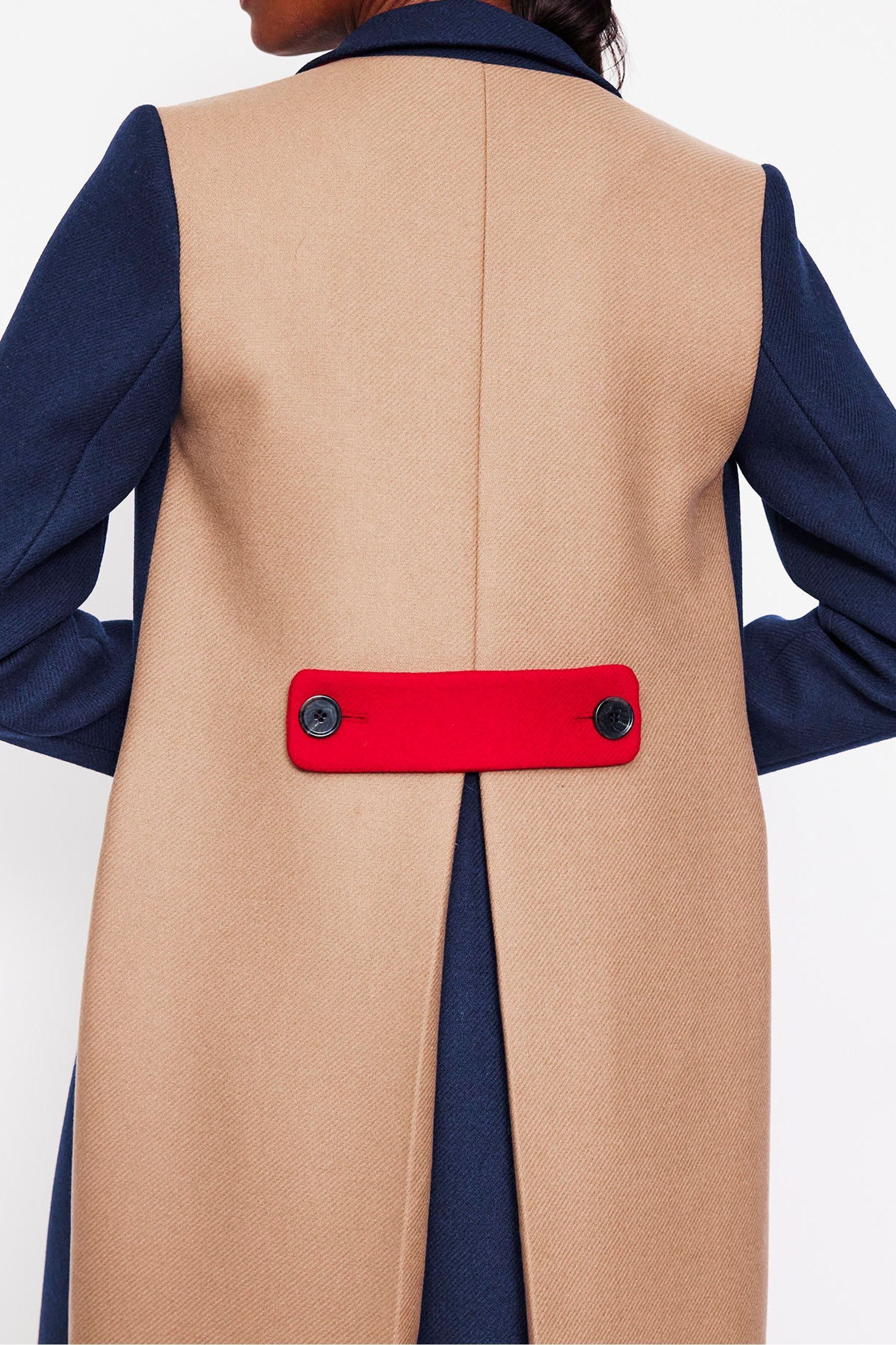 Boden colorblock coat shop