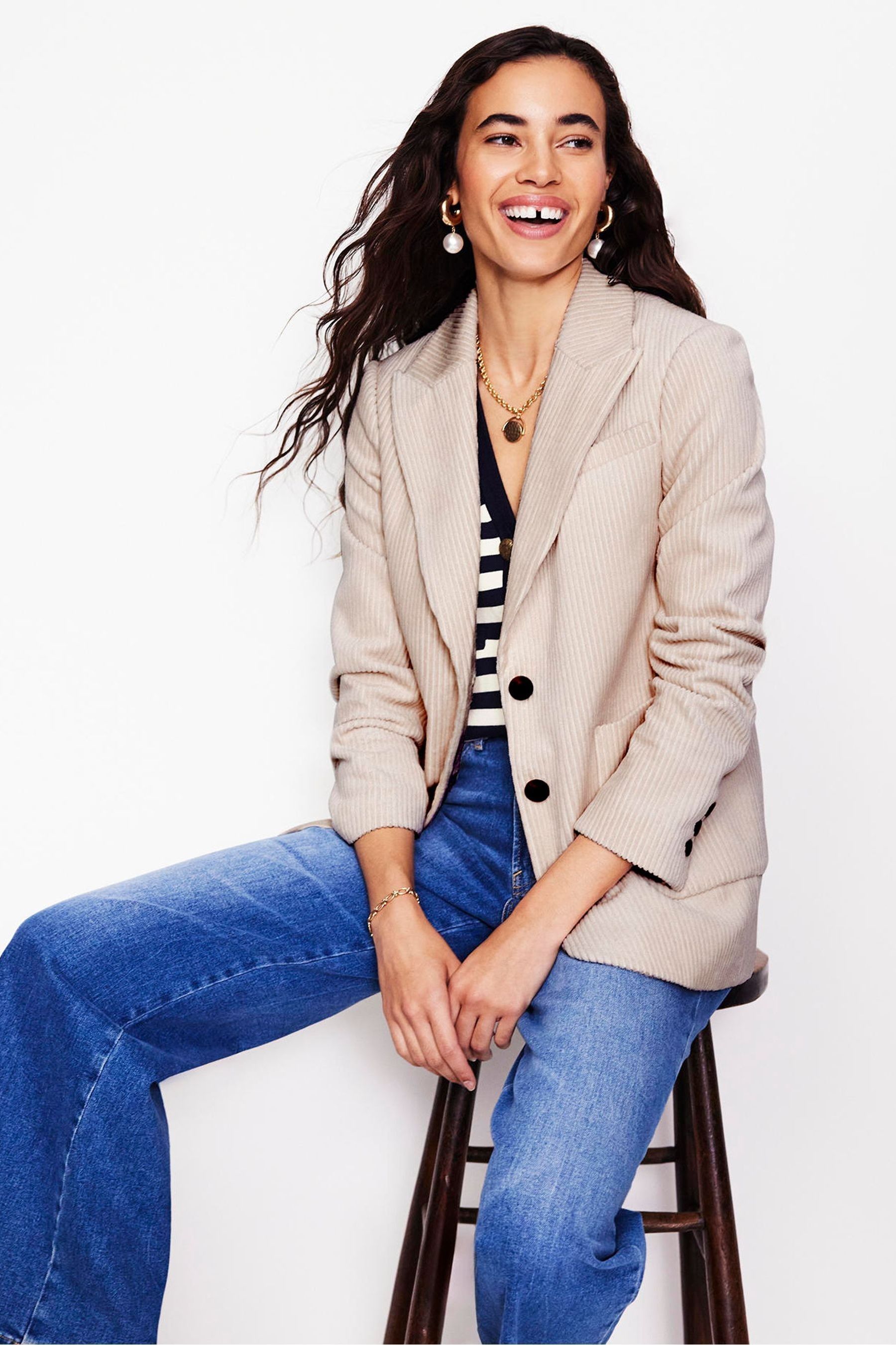 Boden cord blazer clearance