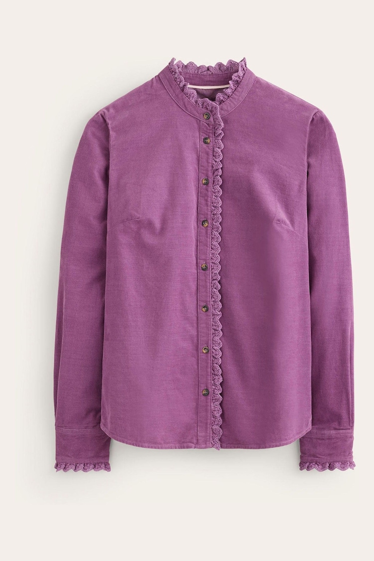 Boden Purple Phoebe Cord Shirt - Image 5 of 5