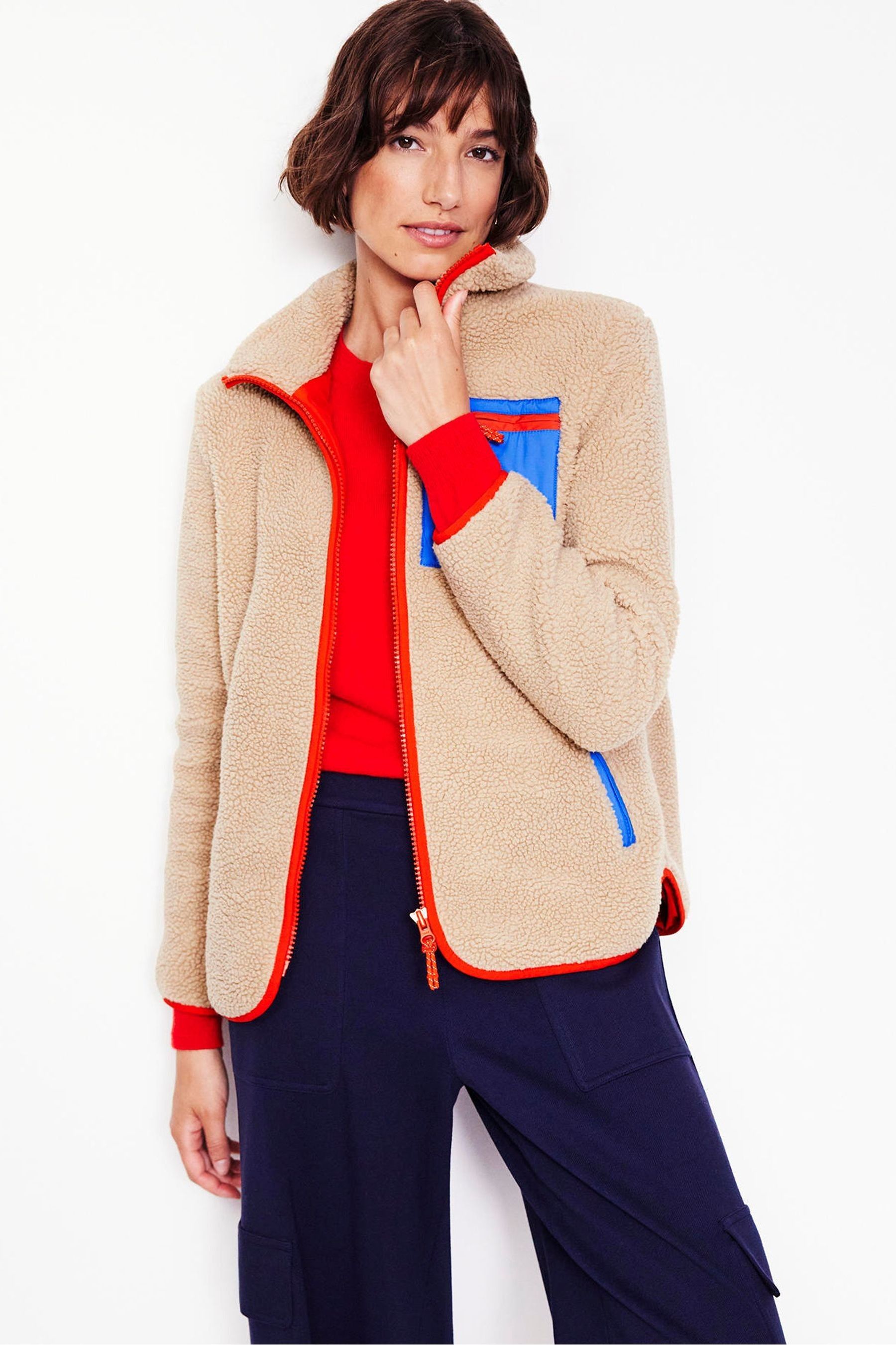 Next fleece jacket new arrivals