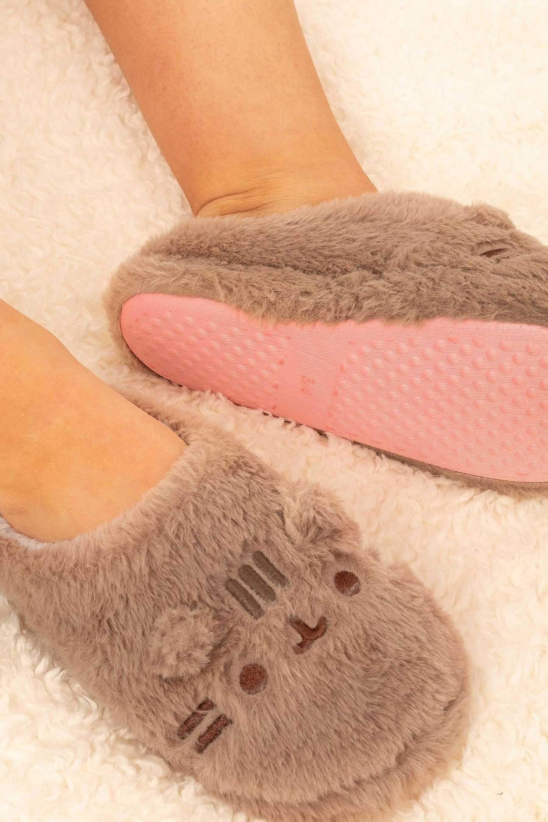 Buy Vanilla Underground Brown Womens Character Slippers from the Next UK online shop