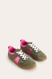 Boden Green Erin Retro Tennis Trainers - Image 3 of 5