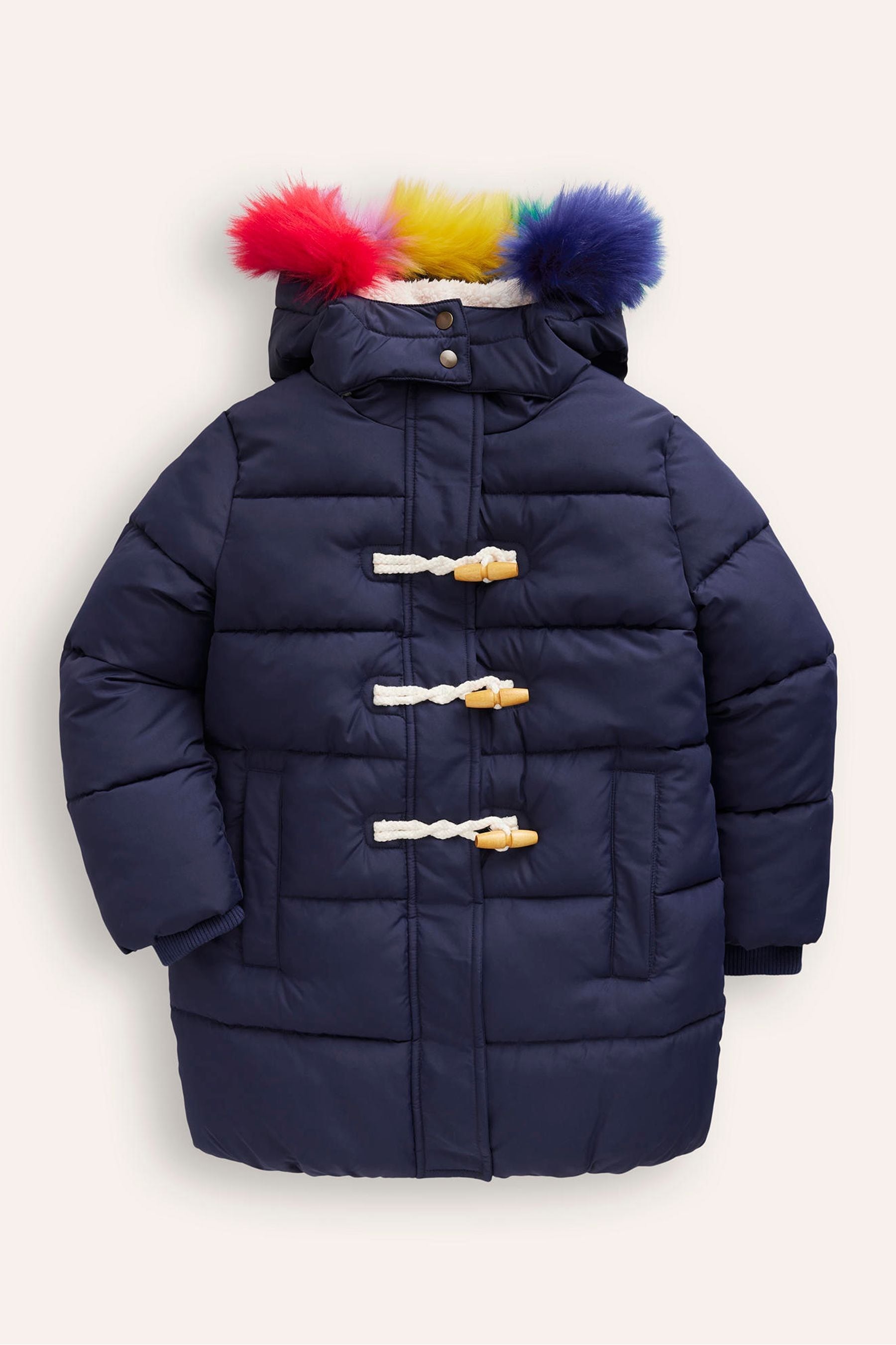 Boden rainbow coat cheap
