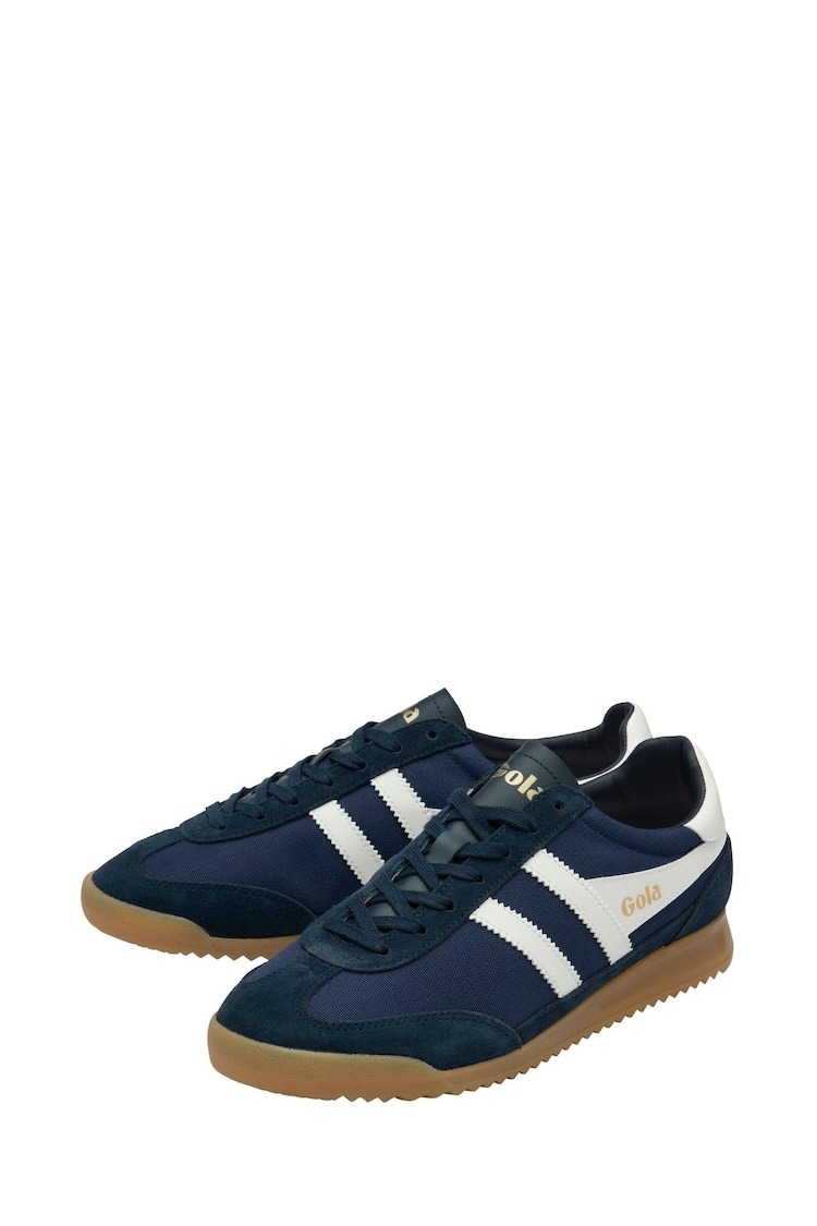 Gola Blue Mens Tornado Lace-Up Trainers - Image 2 of 4