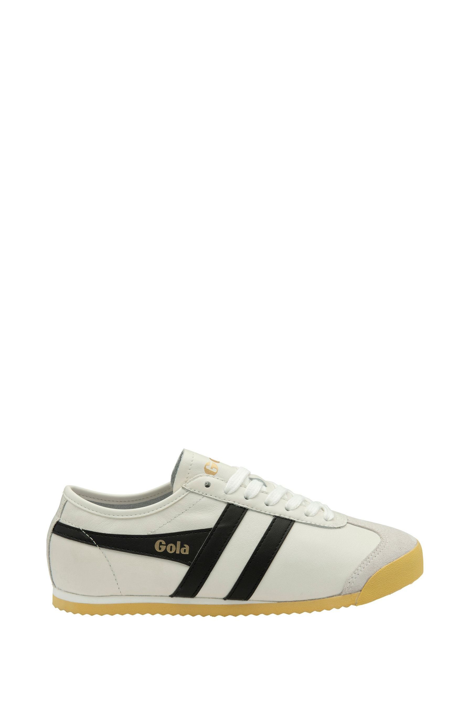 Buy Gola White Ladies Race Leather Lace Up Trainers from the Next UK online shop