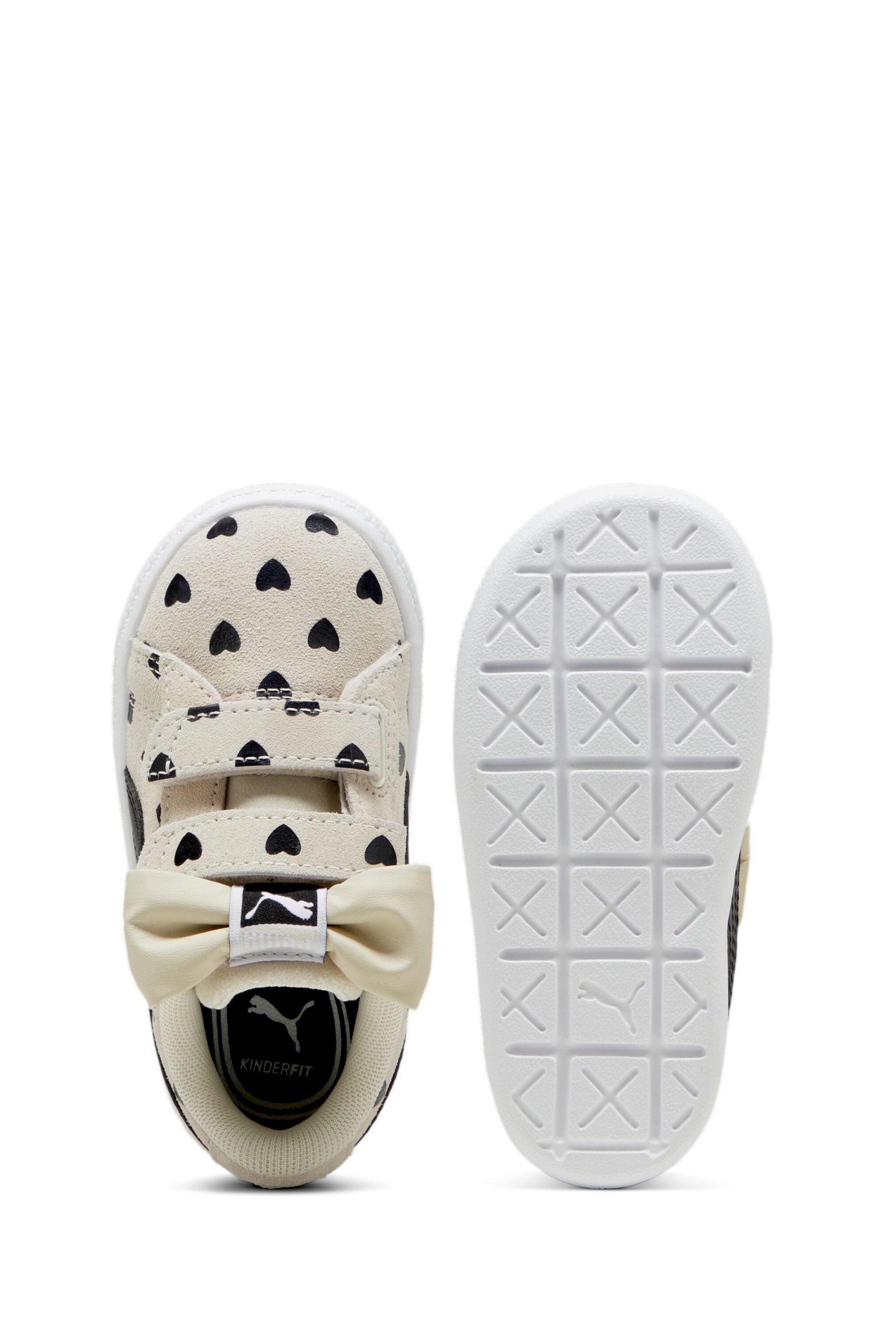Puma suede bow infant top