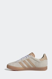 adidas Originals Brown Junior Gazelle Trainers - Image 2 of 8