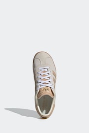 adidas Originals Brown Junior Gazelle Trainers - Image 5 of 8