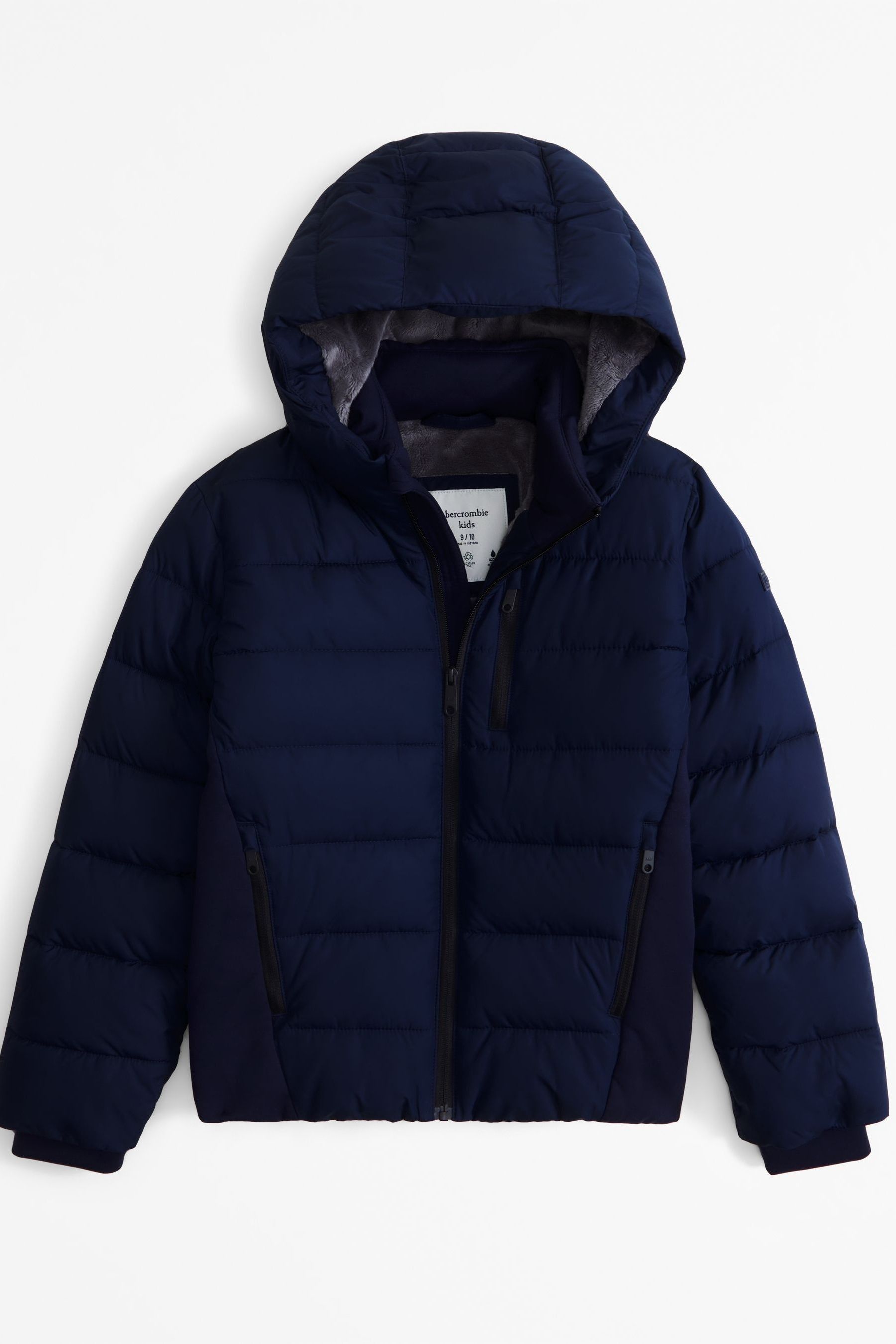 Abercrombie Fitch Quilted Hooded Puffer Coat
