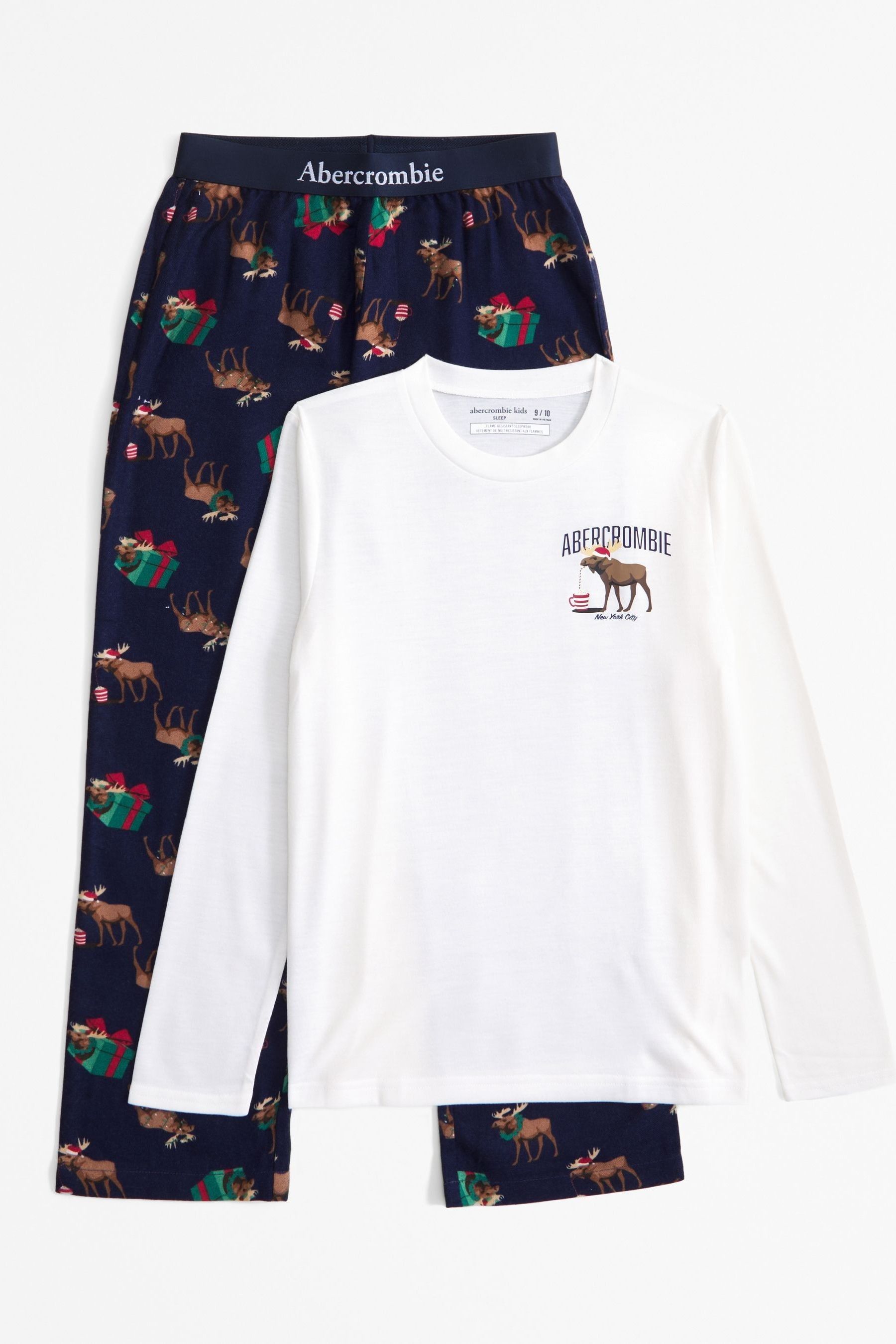 Buy Abercrombie Fitch Flannel Pyjamas Set from Next United Arab Emirates