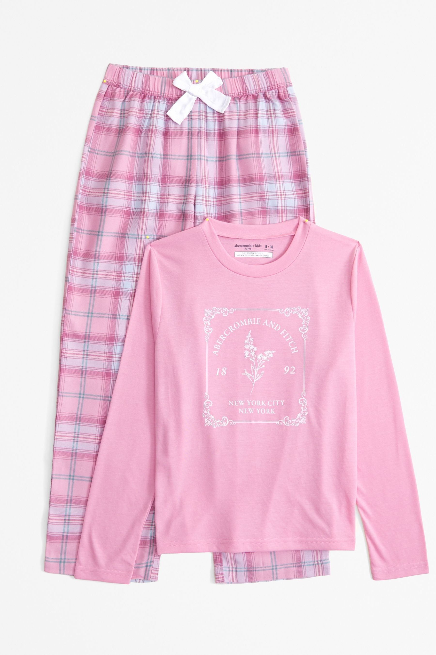 Abercrombie flannel pajamas on sale