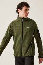 Regatta Green Mens Newhill Full Zip Fleece - Image 2 of 7