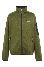 Regatta Green Mens Newhill Full Zip Fleece - Image 5 of 7