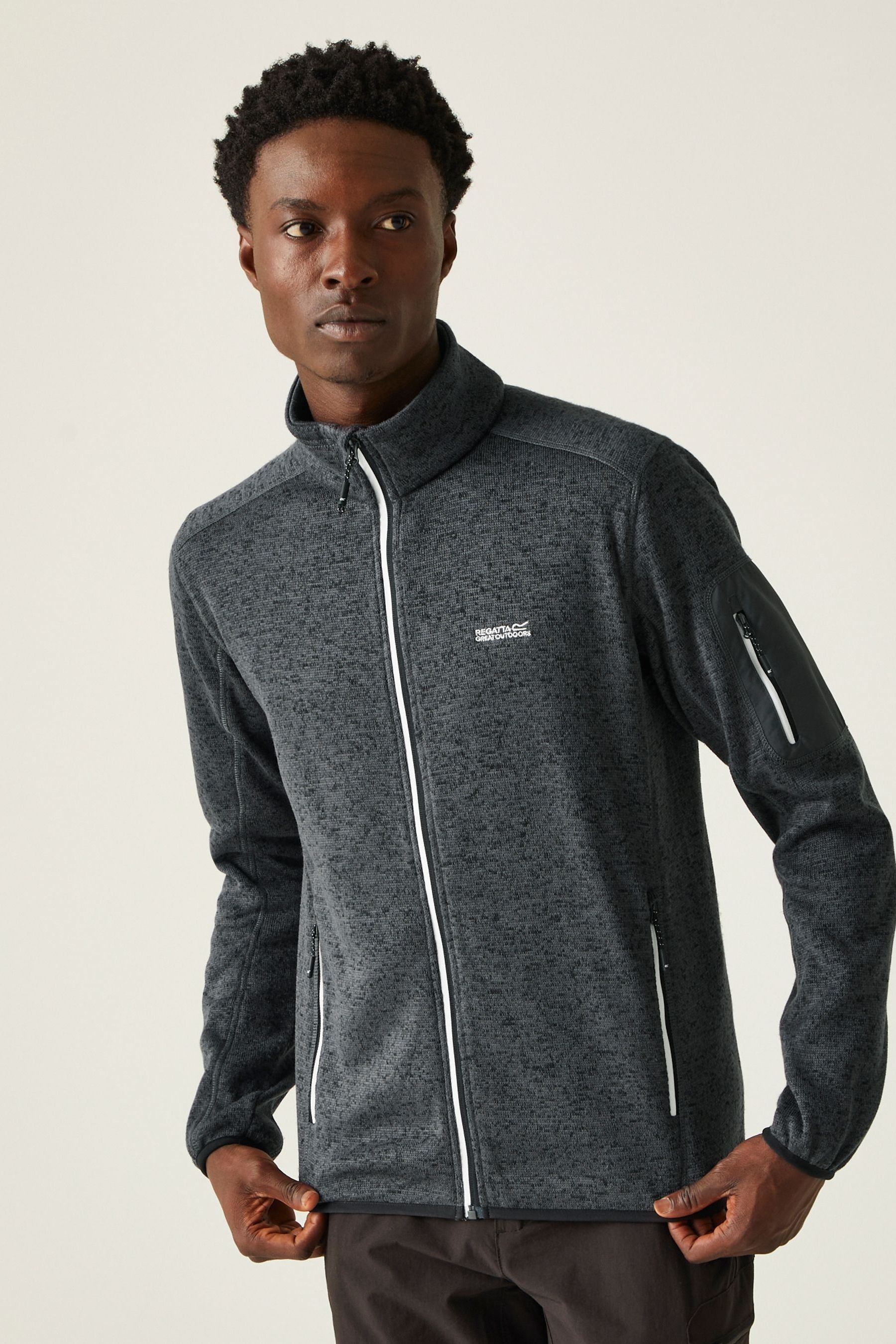 Regatta Grey Newhill Full Zip Fleece