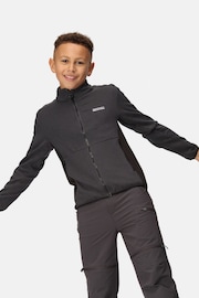 Regatta Grey Junior Highton IV Winter Full Zip Fleece - Image 2 of 6