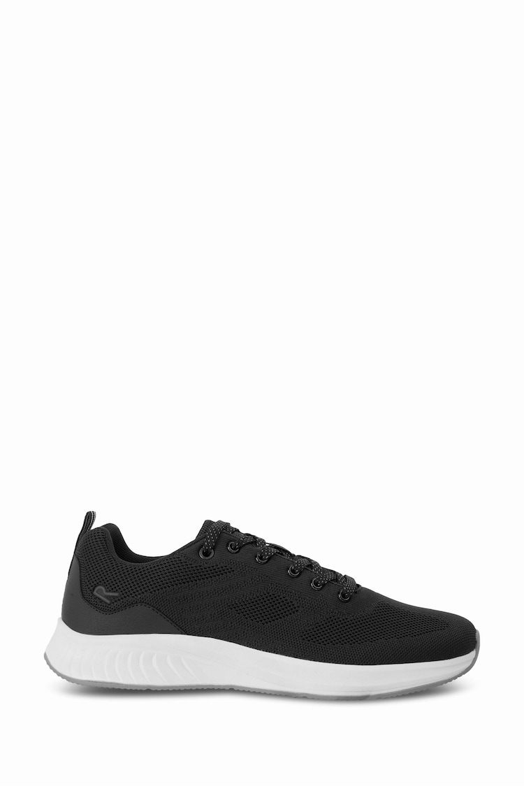 Regatta Black Mens Marine Sport Trainers - Image 1 of 6