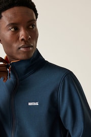 Regatta Blue Mens Cera V Softshell Jacket - Image 4 of 7