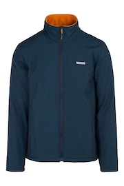 Regatta Blue Mens Cera V Softshell Jacket - Image 6 of 7