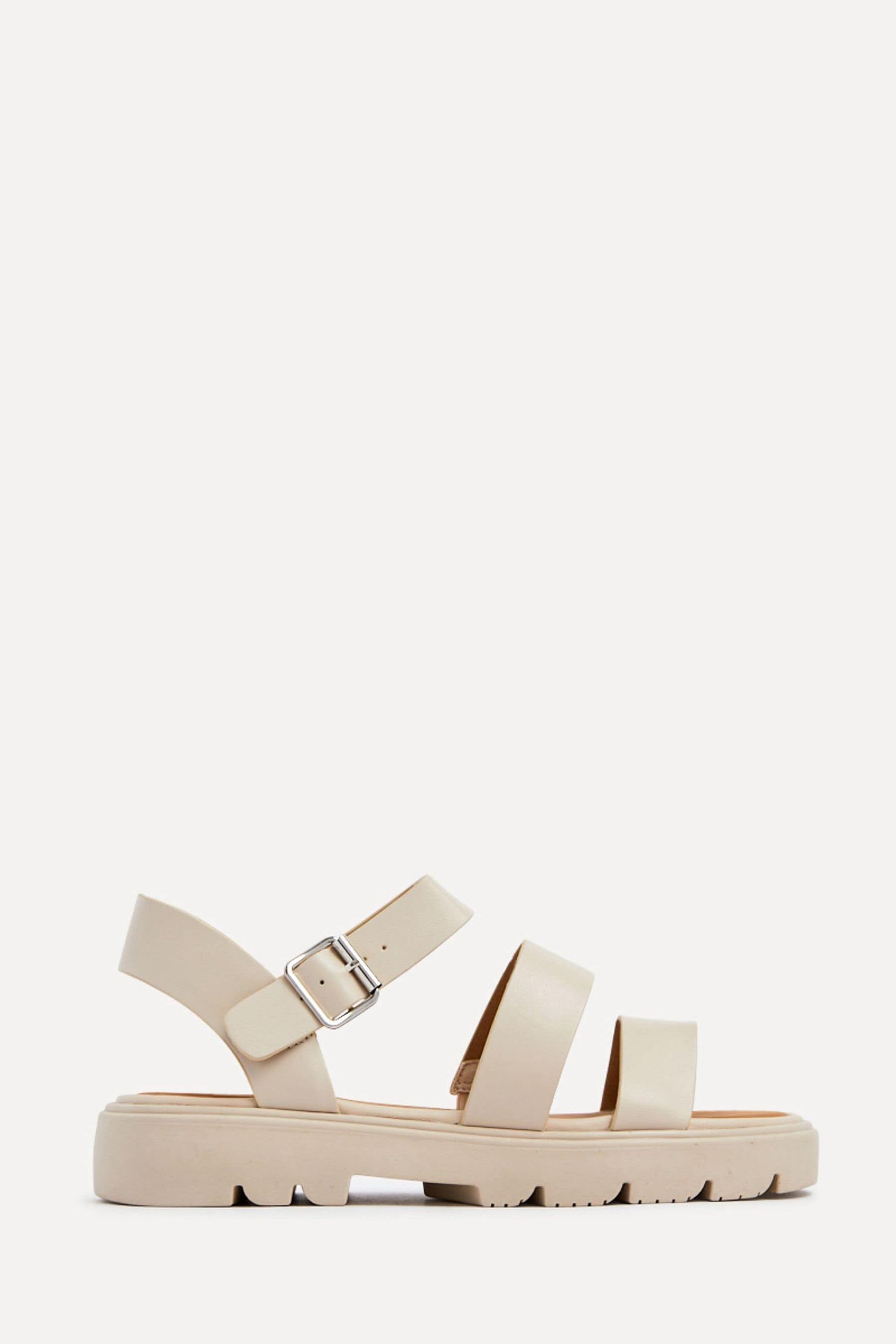 Double strap flatform sandals hot sale