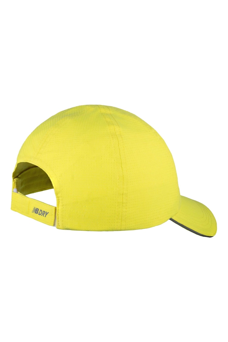 New Balance Yellow 6 Panel Performance Hat - Image 2 of 3