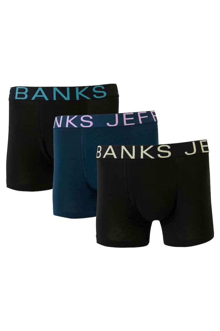 Jeff Banks Black Classic Cotton Trunks - Image 1 of 6