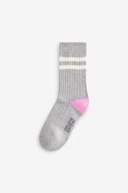 Caroline Gardner French Grey Supersoft Bamboo Leisure Socks 2 pack - Image 3 of 10