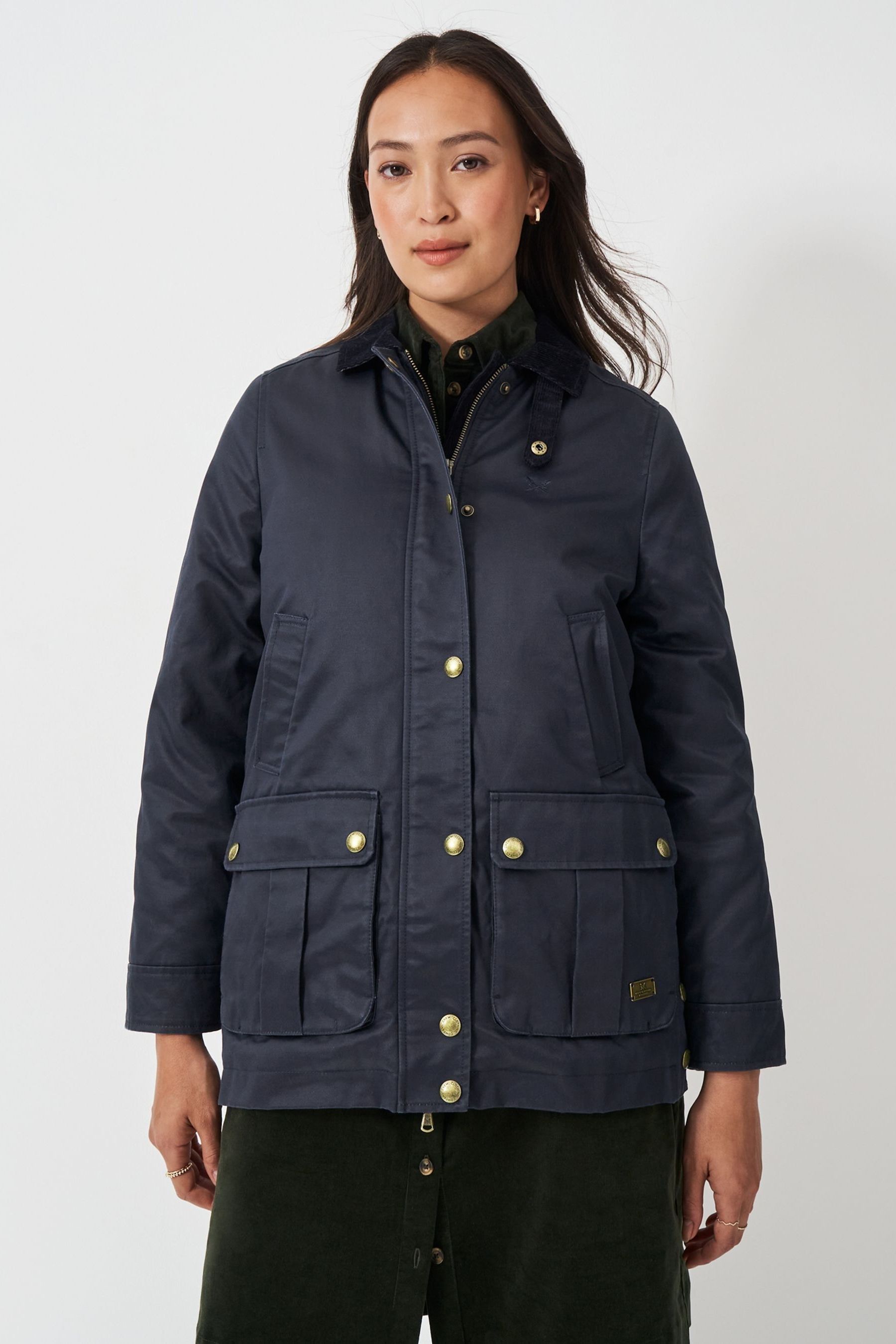 Crew clothing wax jacket shop