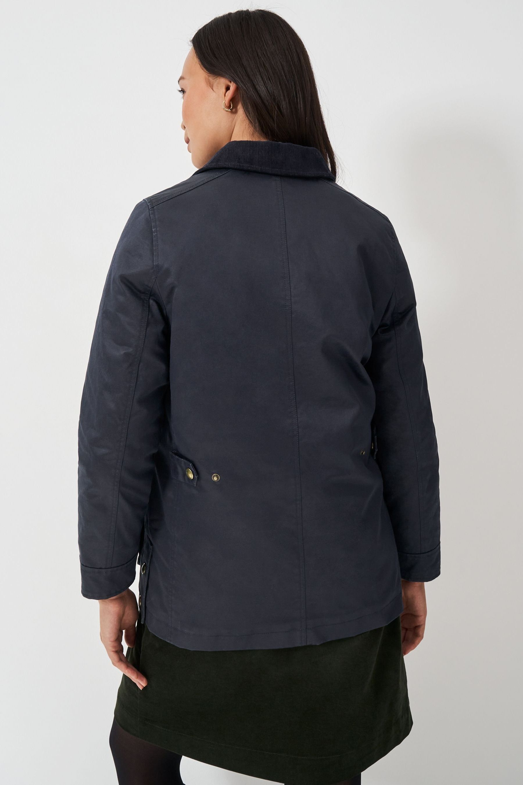 Crew wax jacket online