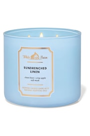 Bath & Body Works Sundrenched Linen 3-Wick Candle 14.5 oz / 411 g - Image 1 of 1