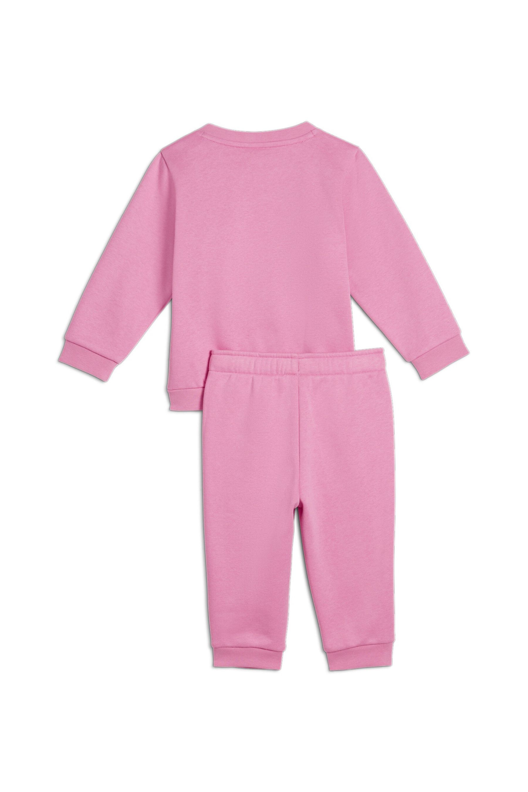 Pink puma jogging suit new arrivals