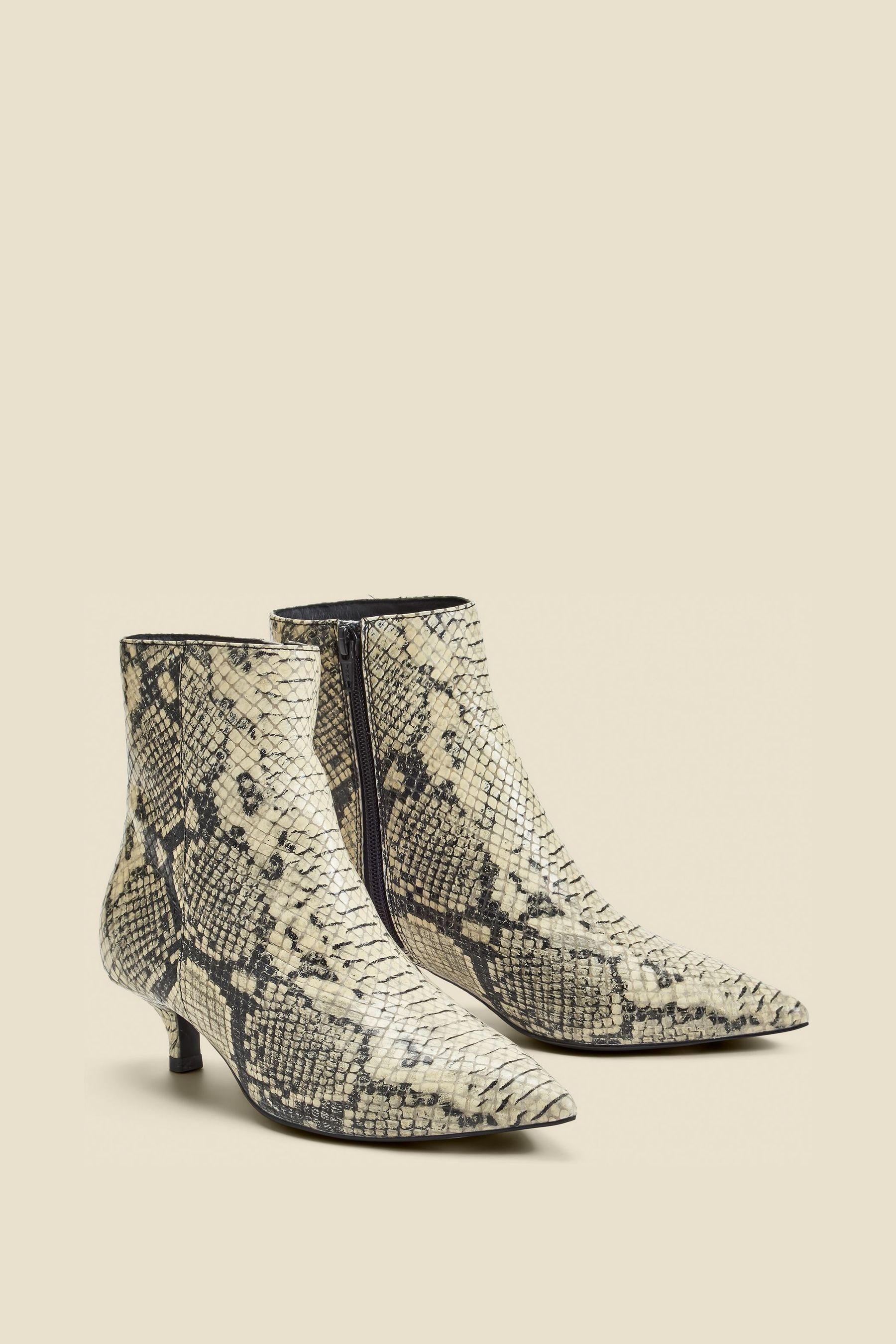 Snake print boots canada sales