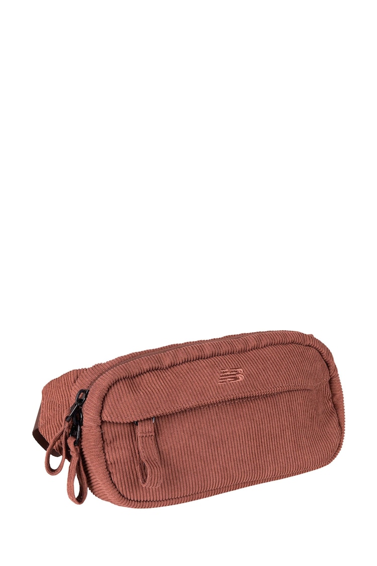 New Balance Brown Corduroy Waist Bag - Image 1 of 5