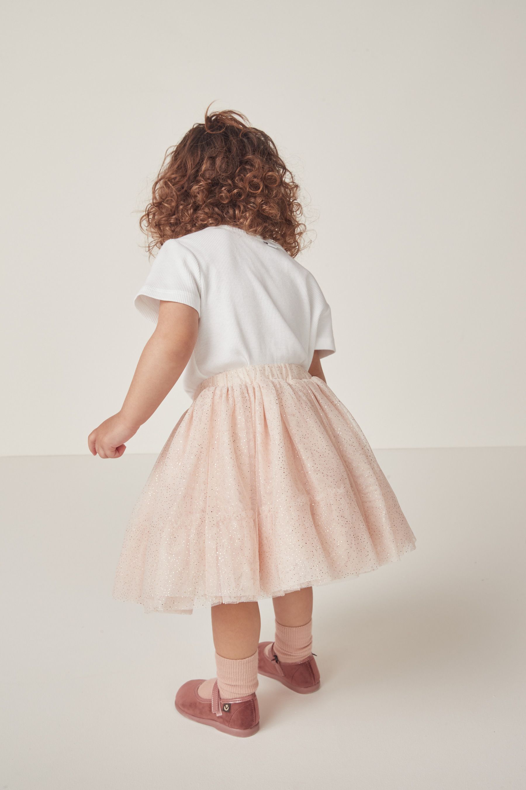 White company tutu skirt top