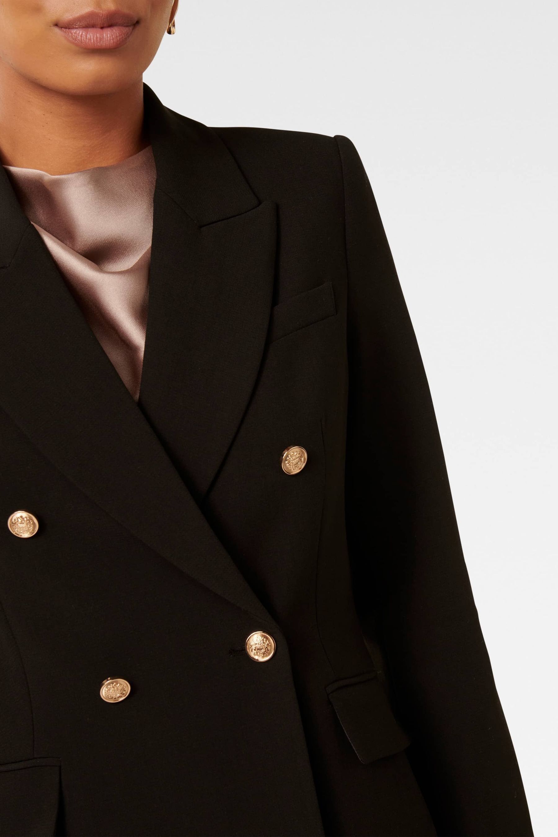 Buy Forever New Black Celina Double Breasted Blazer from Next Austria