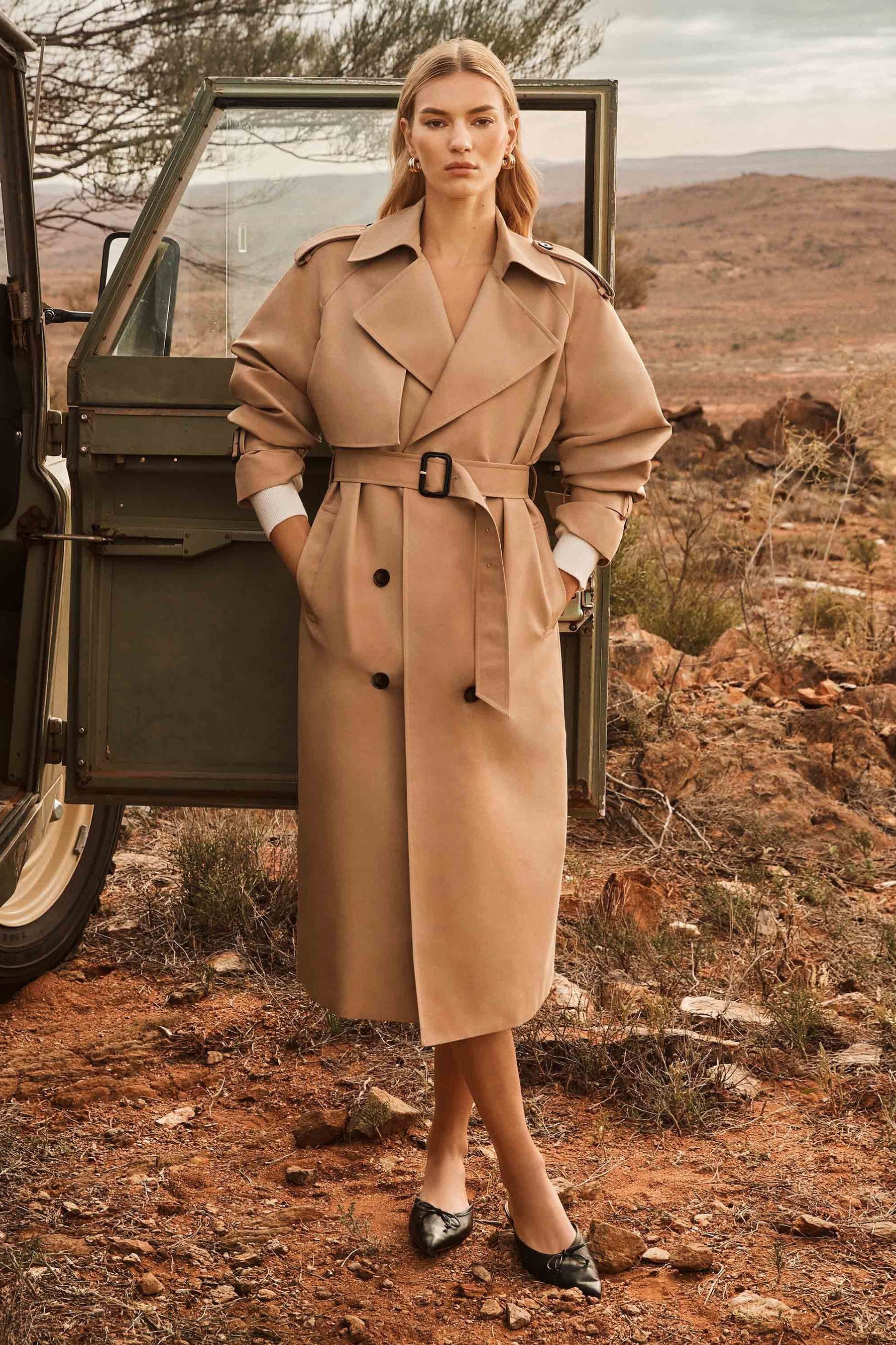 Buy Forever New Brown Melissa Fashion Trench Coat from Next Belgium