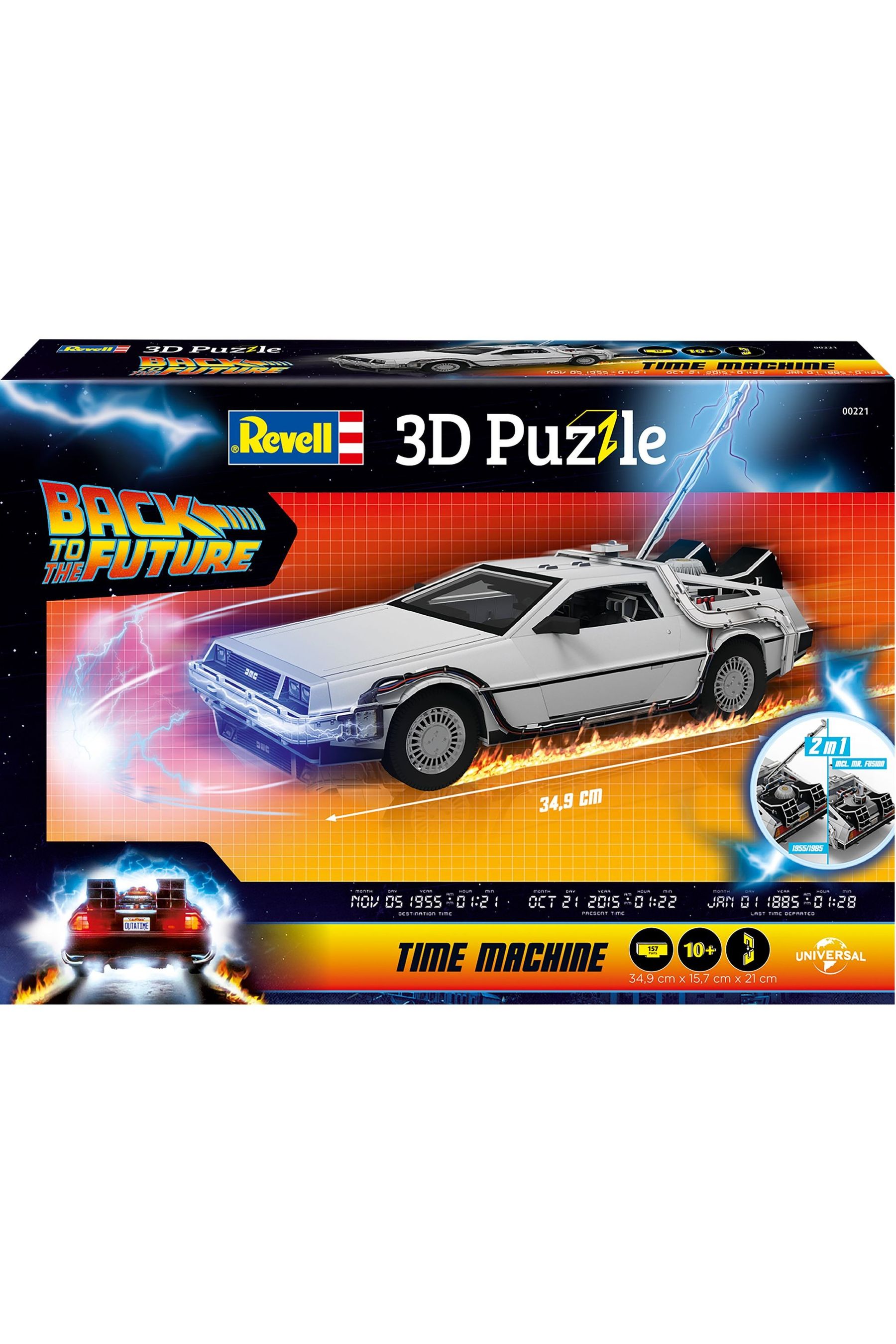 Buy Revell RC Time Machine Back to the Future 3D Puzzle from the Next UK online shop