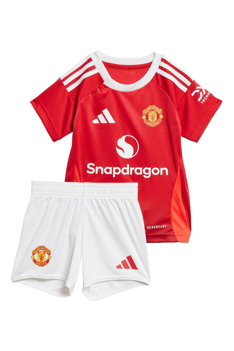 adidas Baby Manchester United Home Football Kit 2024-25 - Image 2 de 3