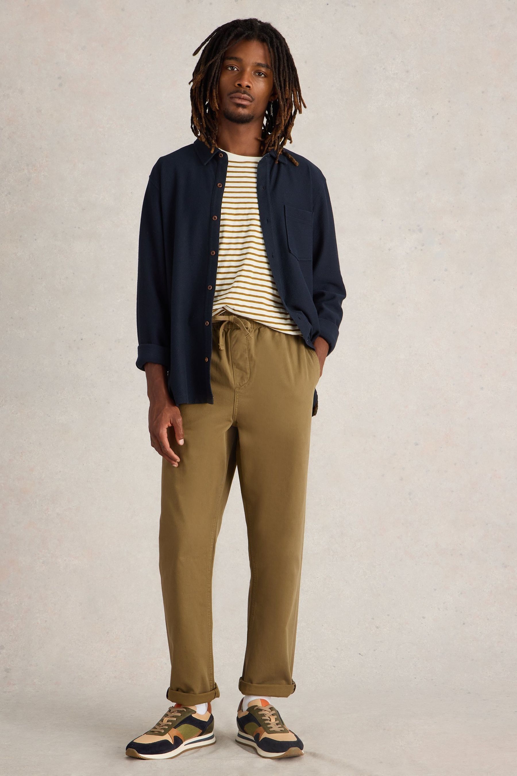 Next cotton trousers cheap