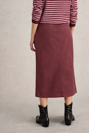 White Stuff Purple Maren Midi Skirt - Image 2 of 6