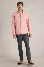 White Stuff Pink 100% Cotton Bruton Oxford Shirt - Image 1 of 6