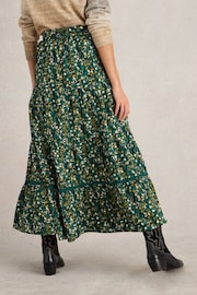 White Stuff Green Lotus Maxi Skirt - Image 2 of 6