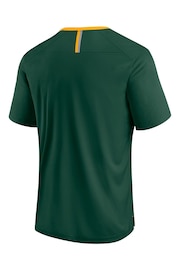 Fanatics Green NFL Bay Packers Defender Fade Dot Slant T-Shirt - Image 2 of 3