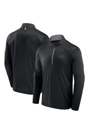 Fanatics Everton Defender 1/4 Zip Black Top - Image 1 of 3