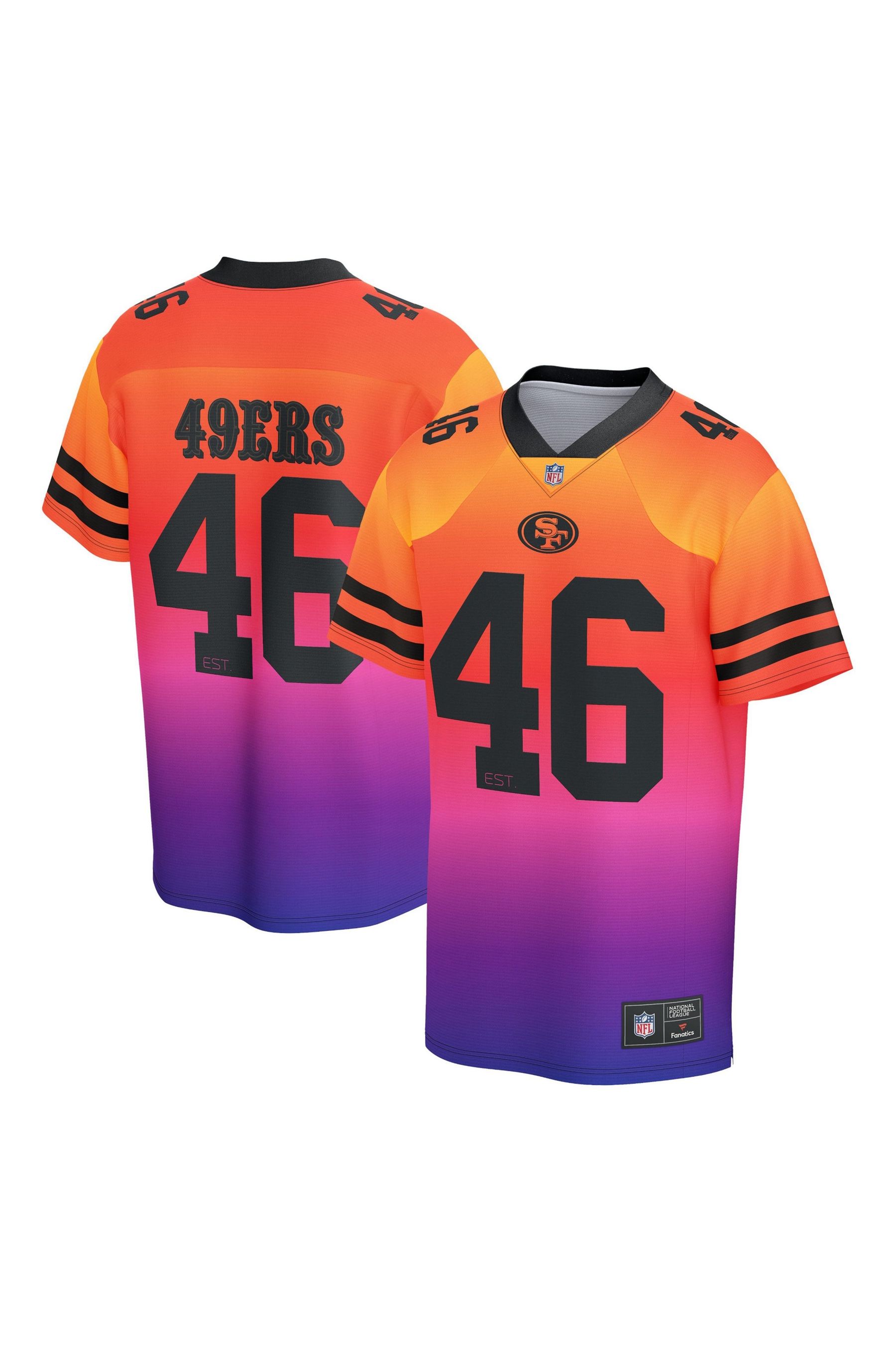 Buy Fanatics Red NFL San Francisco 49ers Gradient Foundation Jersey from the Next UK online shop