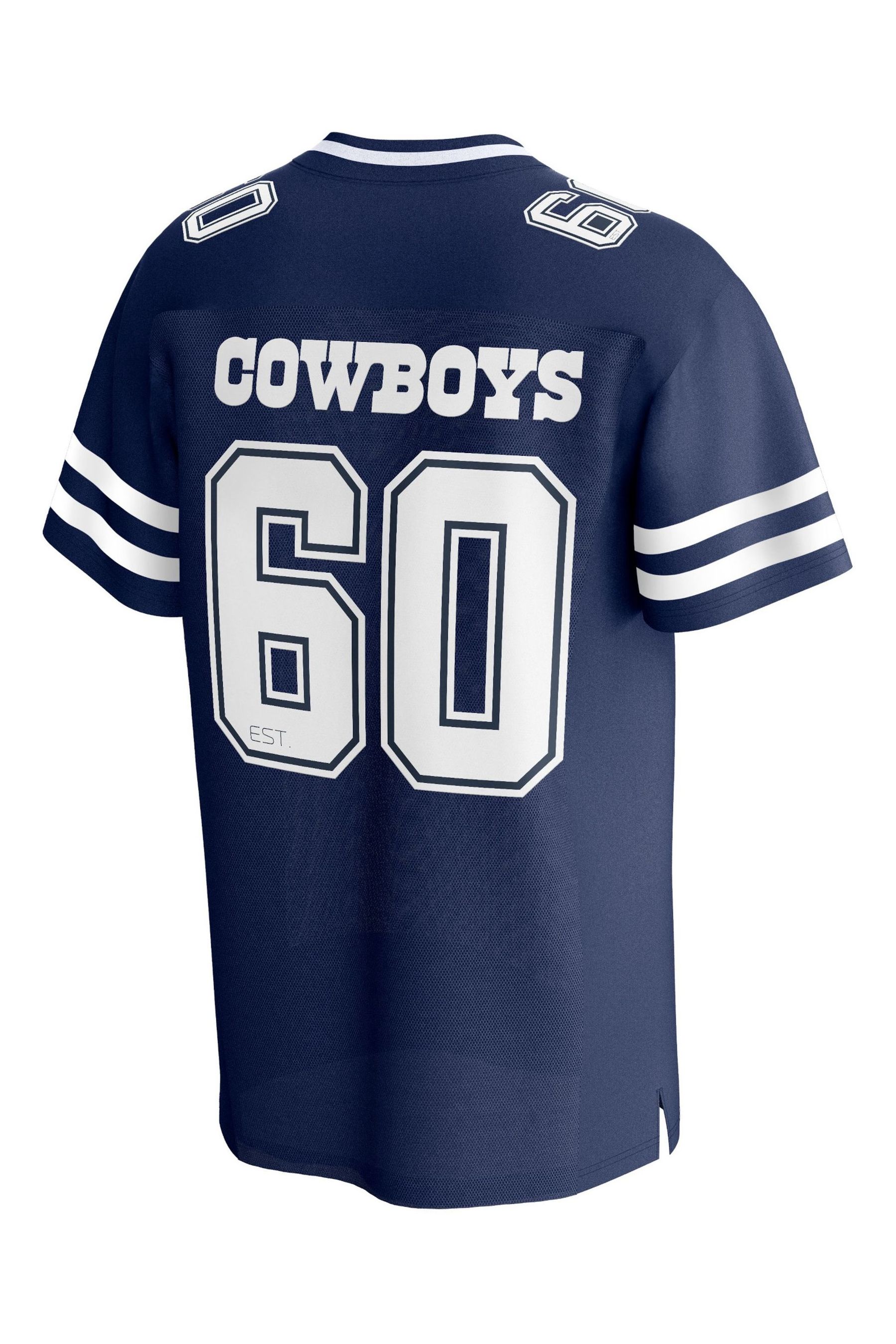Buy Fanatics Blue NFL Dallas Cowboys Core Foundation Jersey from Next Luxembourg