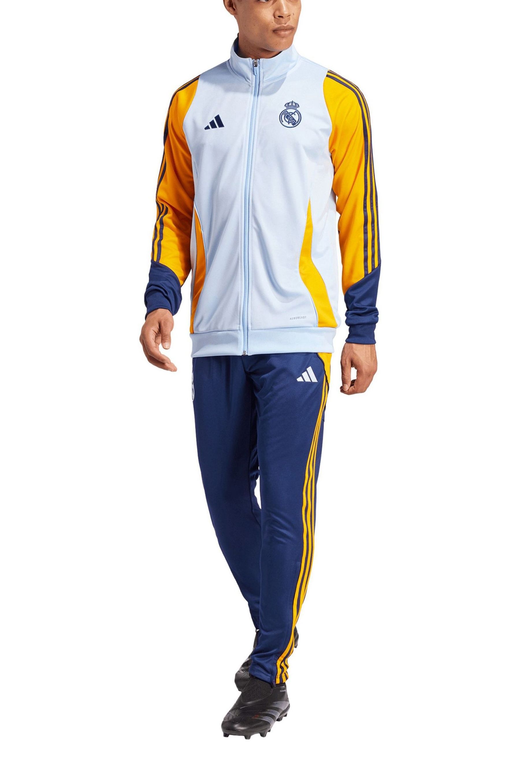 Real madrid training tracksuit hotsell