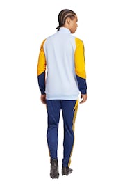 adidas Blue Real Madrid Training Tracksuit - Image 2 of 2