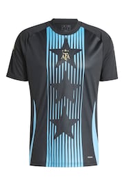 adidas Black Argentina Pre Match Shirt - Image 2 of 5