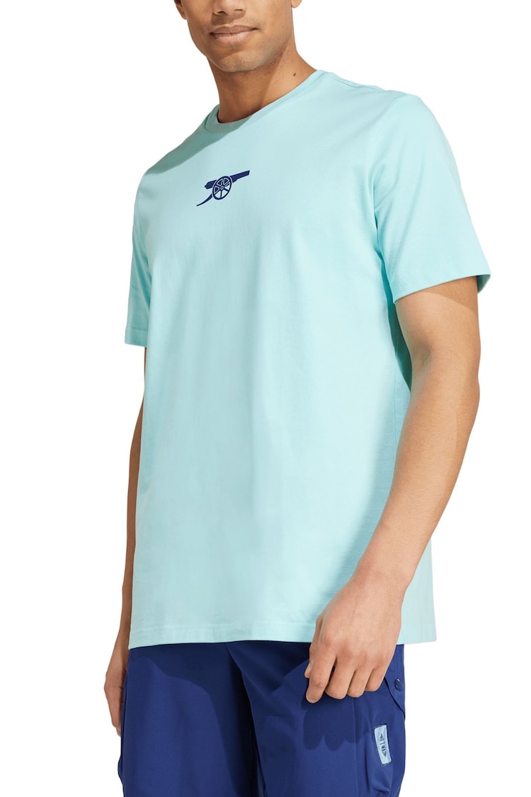 adidas Blue Arsenal SZN T-Shirt - Image 1 of 3